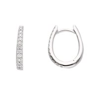 Orecchini Babila Milano Donna in Oro bianco Diamante 283973BB